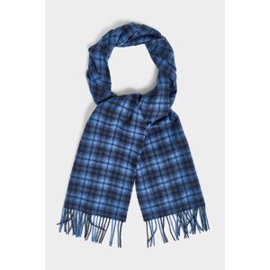 ŠÁL GANT CHECK WOVEN SCARF modrá None