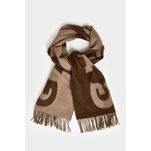 ŠÁL GANT GRAPHIC JACQUARD WOVEN SCARF hnedá None