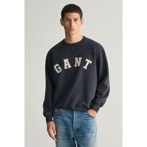 MIKINA GANT GRAPHIC C-NECK SWEAT modrá L