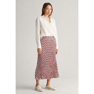 SUKŇA GANT GEOMETRIC PRINT PLEATED SKIRT biela 36