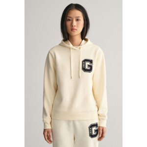 MIKINA GANT REG G HOODIE biela XL