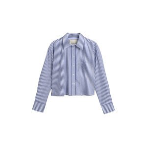 KOŠEĽA GANT REL CROPPED STRIPED SHIRT modrá 34