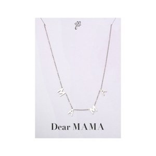 Oceľový náhrdelník MAMA