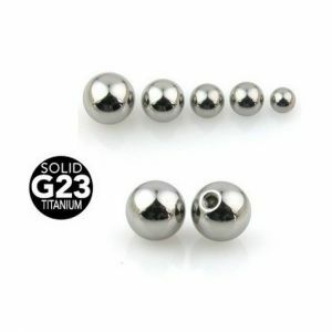 Náhradné titánová gulička Velikost koncovky: 4 mm, Veľkosť: 1,2 mm