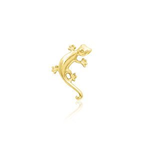 Bezzávitová koncovka piercingu zo 14 kt žltého zlata Chameleon
