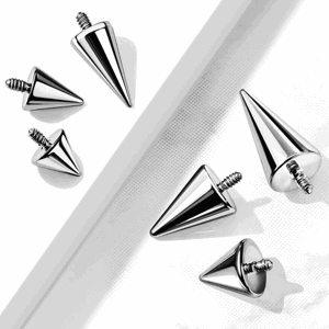 Mikrodermál - titánový hrot Veľkosť piercingu: 1,2 mm x 3 mm