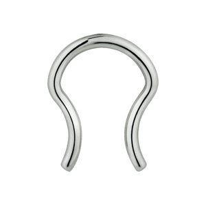 septum Veľkosť piercingu: 2,4 mm