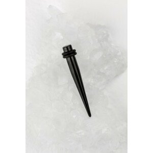 Rovný oceľový expander s gumičkami - čierny Veľkosť: 3 mm