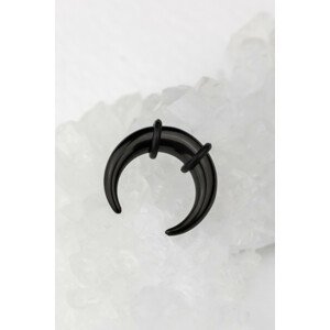 Oceľový expander čierna podkova s gumičkami Veľkosť: 3 mm