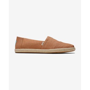 TOMS Espadrilky Hnedá Oranžová