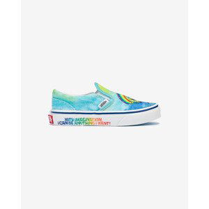 Vans SpongeBob Classic Slip On dětské Modrá