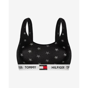 Tommy Hilfiger Burnout Podprsenka Modrá