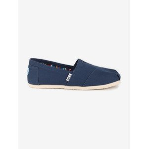 TOMS Slip On Modrá