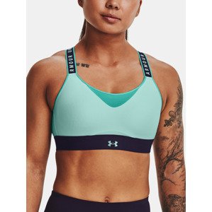 Under Armour UA Infinity High Bra Blockd Podprsenka Zelená