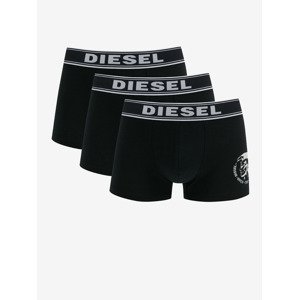 Diesel Boxerky 3 ks Čierna