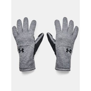 Under Armour UA Storm Fleece Gloves Rukavice Šedá