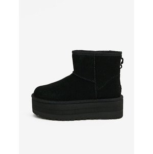 UGG Classic Mini Platform Členková obuv Čierna