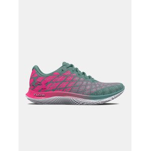 Under Armour UA Flow Velociti Wind 2 DL Tenisky Zelená