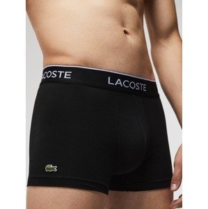 Lacoste Boxerky 3 ks Čierna