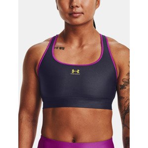 Under Armour UA HG Armour Mid Padless Športová podprsenka Šedá