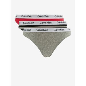 Calvin Klein Underwear	 Nohavičky 3 ks Šedá