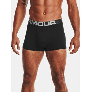 Under Armour UA Charged Cotton 3in 3 Pack Boxerky Čierna