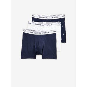 Polo Ralph Lauren Boxerky 3 ks Modrá