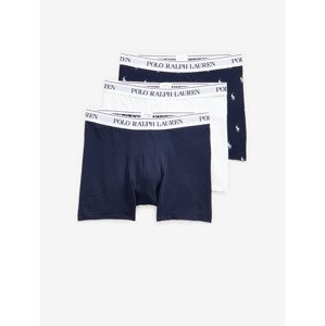 Polo Ralph Lauren Boxerky 3 ks Modrá