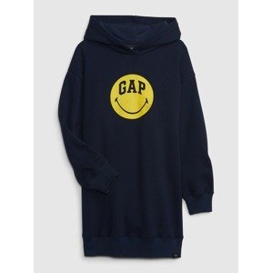 GAP Gap & Smiley® Šaty dětské Modrá