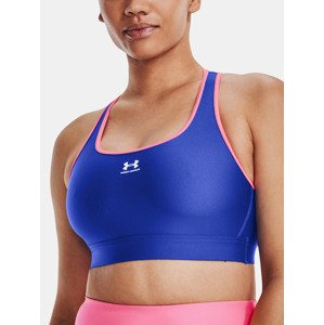 Under Armour HG Armour Mid Padless Športová podprsenka Modrá