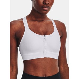 Under Armour UA Infinity High Bra Zip-WHT Podprsenka Biela