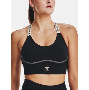 Under Armour Pjt Rock Infty Mid Bra-BLK Športová podprsenka Čierna