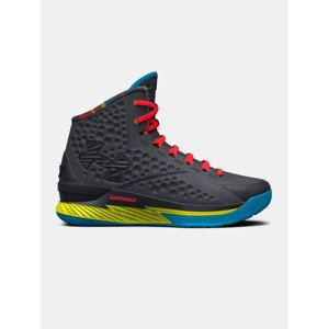 Under Armour GS Curry 1 Print Tenisky dětské Šedá