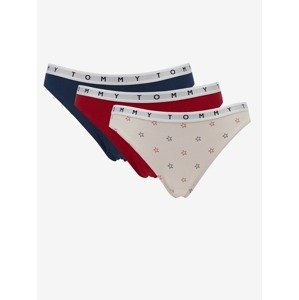 Tommy Hilfiger Underwear Nohavičky 3 ks Biela