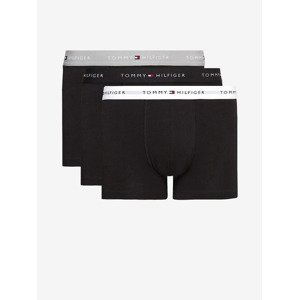 Tommy Hilfiger Underwear Boxerky 3 ks Čierna