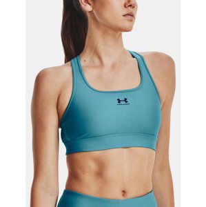 Under Armour UA HG Armour Mid Padless-BLU Športová podprsenka Modrá