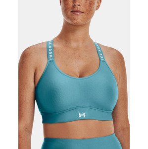 Under Armour UA Infinity Mid Covered-BLU Športová podprsenka Modrá