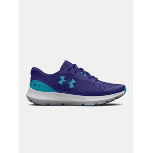 Under Armour UA BGS Surge 3 Tenisky dětské Modrá