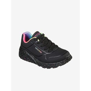 Skechers Uno Lite Rainbow Speckle Tenisky dětské Čierna