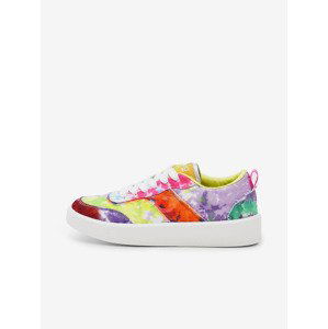 Desigual Fancy Tie Dye Tenisky Biela