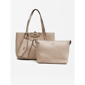 Guess Eco Brenton Tote Kabelka Béžová