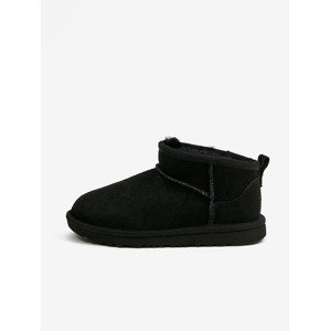 UGG Classic Ultra Mini Snehule detské Čierna