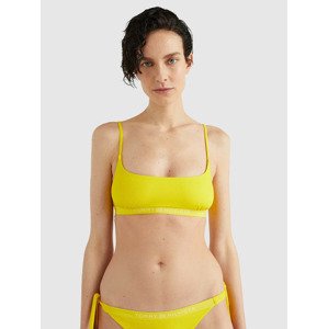 Tommy Hilfiger Underwear Tonal Logo-bralette Vrchný diel plaviek Žltá