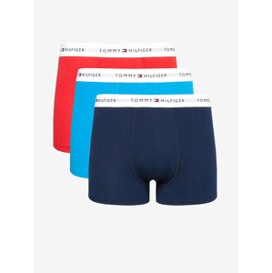 Tommy Hilfiger Signature Trunk Boxerky 3 ks Červená