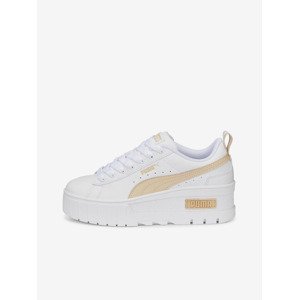 Puma Mayze Wedge Wns White-Granola Tenisky Biela