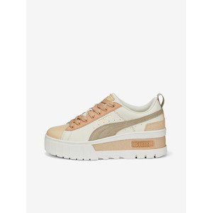 Puma Mayze Wedge Pastel Wns Pristine-Granola Tenisky Biela