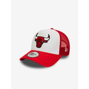 New Era Chicago Bulls Team A-Frame Trucker Šiltovka Červená