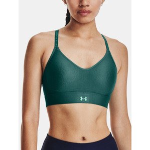 Under Armour Infinity Covered Low - zelená Športová podprsenka Zelená