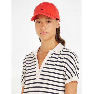 Tommy Hilfiger Essential Flag Cap Šiltovka Červená