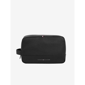 Tommy Hilfiger Essential PU Washbag Kozmetická taštička Čierna